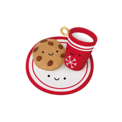 Mini Milk and Cookies Better Together Ornament, 0.75