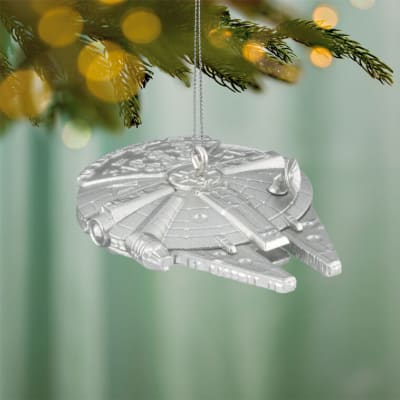 Mini Star Wars™ Millennium Falcon™ Ornament, 0.5