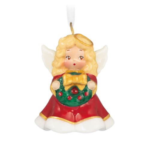 Mini O Little Angel! Porcelain Ornament, 1
