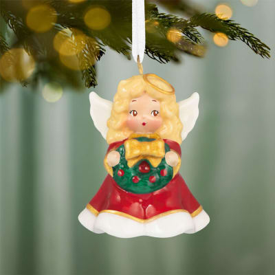 Mini O Little Angel! Porcelain Ornament, 1