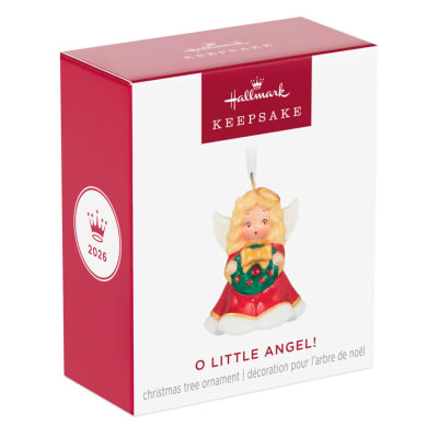 Mini O Little Angel! Porcelain Ornament, 1