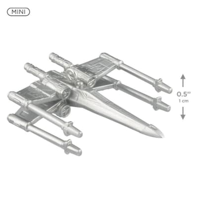 Mini Star Wars™ X-Wing Starfighter™ Ornament, 0.5