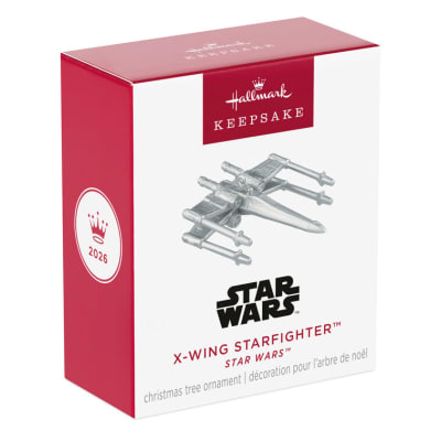 Mini Star Wars™ X-Wing Starfighter™ Ornament, 0.5