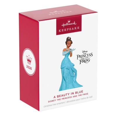 Disney The Princess and the Frog A Beauty in Blue Ornament