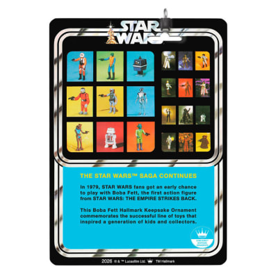 Star Wars™ Boba Fett™ Vintage Figure Ornament