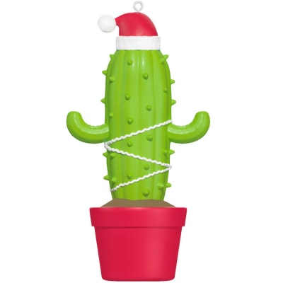 Jolly Cactus Ornament