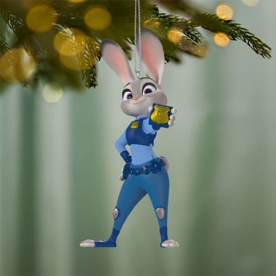 Disney Zootopia 10th Anniversary Officer Judy Hopps Ornament