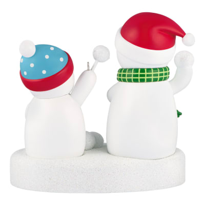 Snowball Fight 2026 Musical Ornament