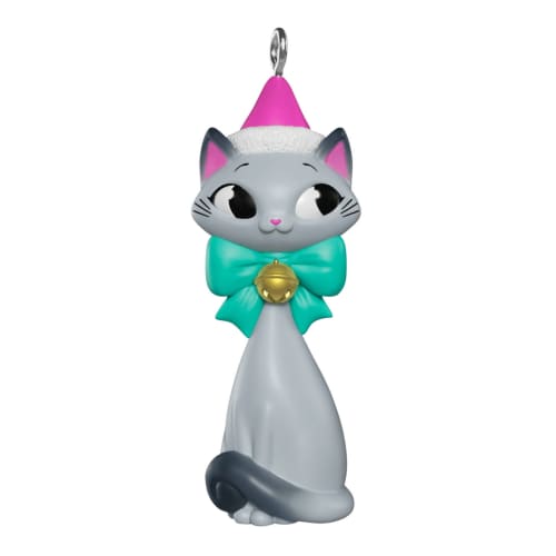 Mini Christmas Kitty Ornament, 1.25
