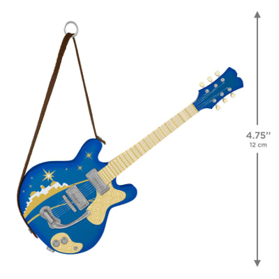 Go Tell It On the Mountain Guitar Musical Ornament