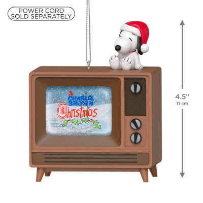 The Peanuts® Gang A Charlie Brown Christmas Ornament With Video, Light and Sound