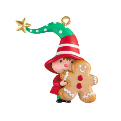 Gnome for Christmas Clove's Favorite Cookie Ornament