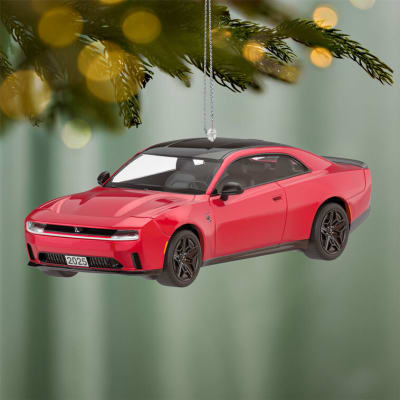 2025 Dodge Charger Daytona Scat Pack 2026 Metal Ornament