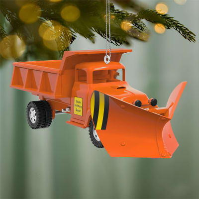 Hasbro® Tonka® State Hi-Way Dept Dump Truck Metal Ornament