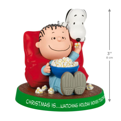 The Peanuts® Gang Christmas Is...Watching Holiday Movies Together Ornament