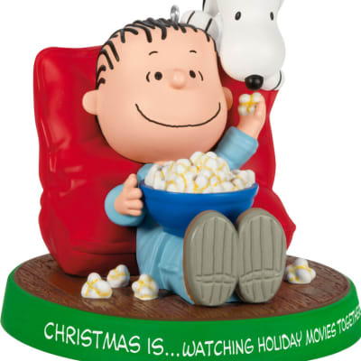 The Peanuts® Gang Christmas Is...Watching Holiday Movies Together Ornament