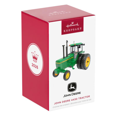 John Deere 4430 Tractor Metal Ornament