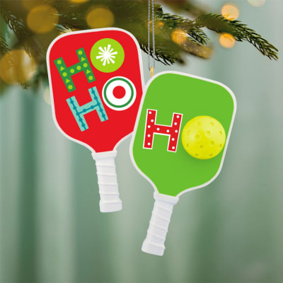 Merry Pickleball Ornament