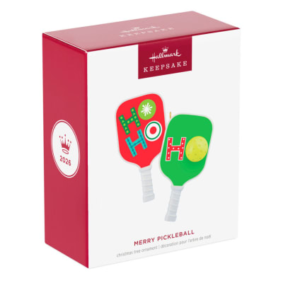 Merry Pickleball Ornament