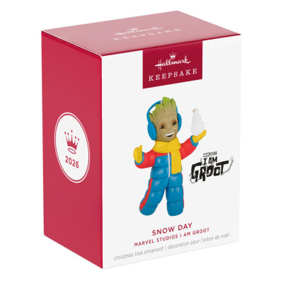 Marvel Studios I Am Groot Snow Day Ornament