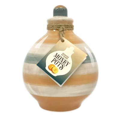 Money Pot | Driftwood Days Ceramic Smash Bank