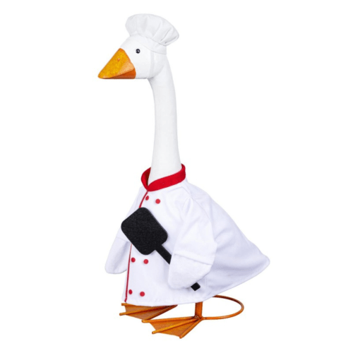 Giddy the Goose | Porch Goose Outfit, Chef