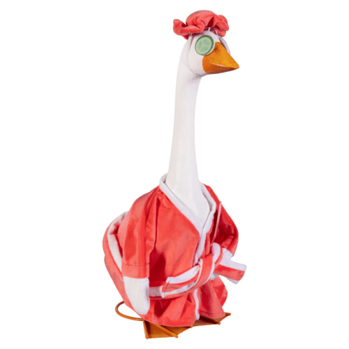 Giddy the Goose | Porch Goose Outfit, Relaxation Time
