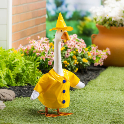 Giddy the Goose | Porch Goose Outfit, Raincoat