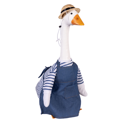 Giddy the Goose | Porch Goose Outfit, Gardener