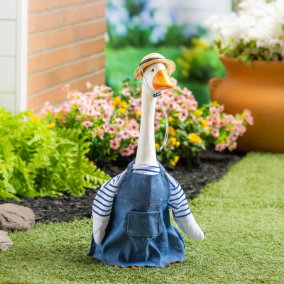 Giddy the Goose | Porch Goose Outfit, Gardener