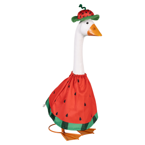 Giddy the Goose | Porch Goose Outfit, Watermelon Season