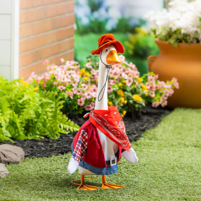 Giddy the Goose | Porch Goose Outfit, Wild West