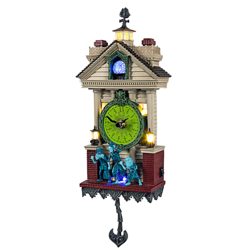 Disney The Haunted Mansion 'Hitchhiking Ghosts' Illuminated Wall Clock