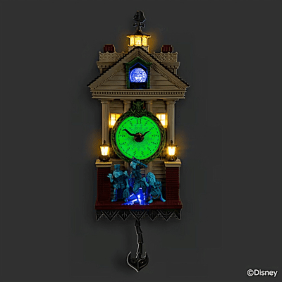 Disney The Haunted Mansion 'Hitchhiking Ghosts' Illuminated Wall Clock
