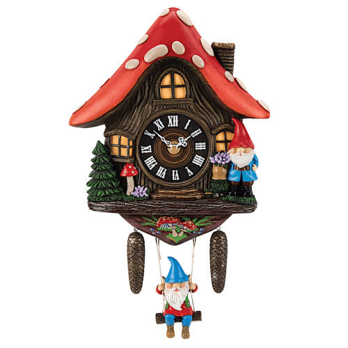 The Enchanted Gnome Cottage Cuckoo Clock