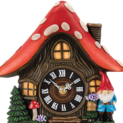 The Enchanted Gnome Cottage Cuckoo Clock