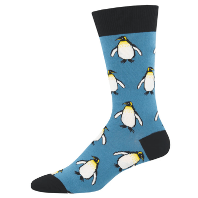 Socksmith Men's 'The Coolest Emperor' Blue Socks
