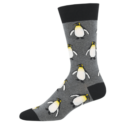 Socksmith Men's 'The Coolest Emperor' Blue Socks