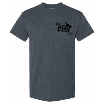 The Cool Dad T-Shirt - Dark Heather