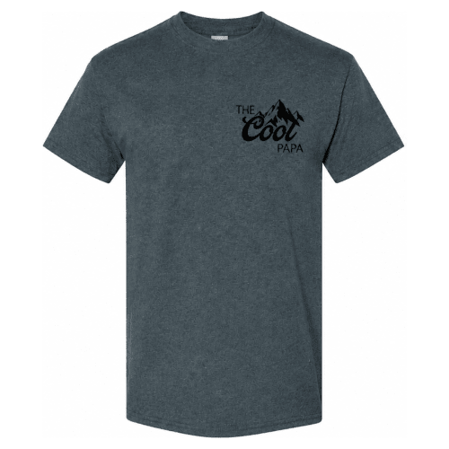The Cool Papa T-Shirt - Dark Heather