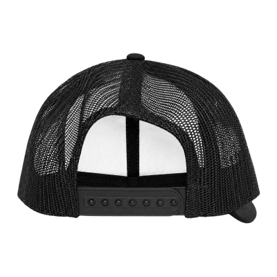 The Cool Dad Black & White Retro Trucker Cap + Bottle Opener