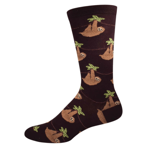 Socksmith Men's 'Sloth' Black Socks