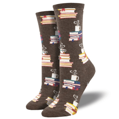 Socksmith Women's 'Love Stories' Blue Heather Socks