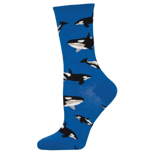 Socksmith Women's 'Whale Hello There' Blue Socks