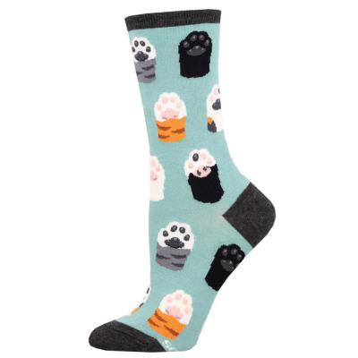 Socksmith Women's 'Toe Beans' Blue Socks