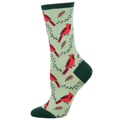 Socksmith Women's 'Cardinal Tracks' Mint Socks