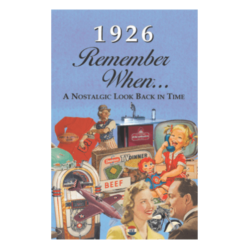 Remember When KardLet | 1926