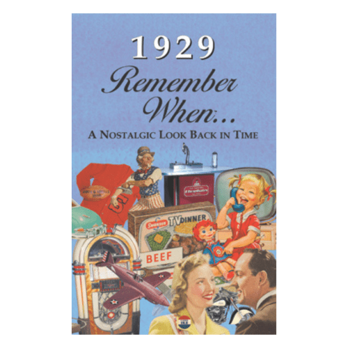Remember When KardLet | 1929