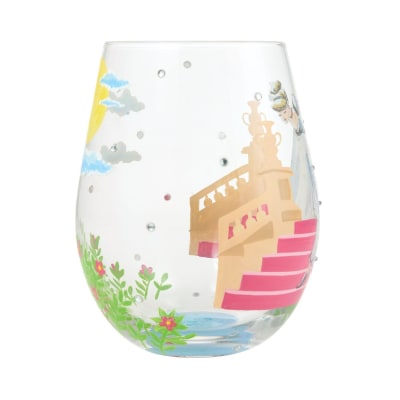 Lolita® Disney Cinderella 'If The Shoe Fits' Stemless Wine Glass