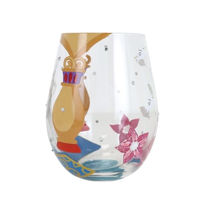 Lolita® Disney Aladdin 'Let Your Dreams Soar' Stemless Wine Glass